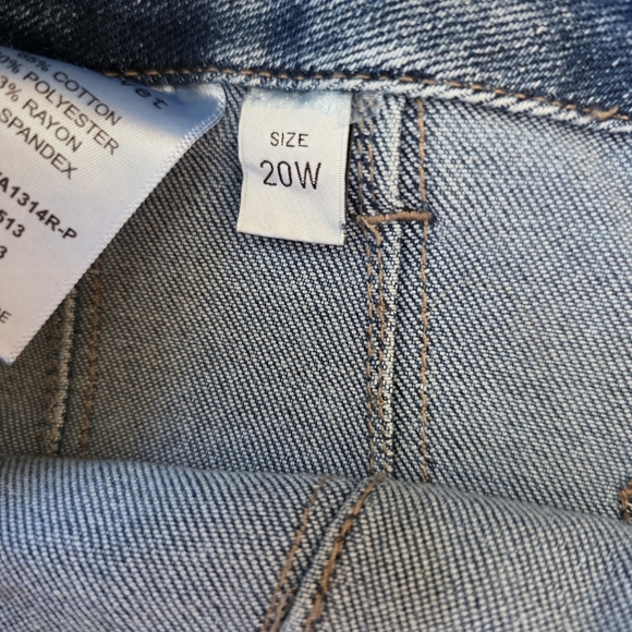 Vervet 'Lovervet' Women's High Rise Jeans Size 20W Ava Lane Boutique Exclusive - Picture 8 of 11